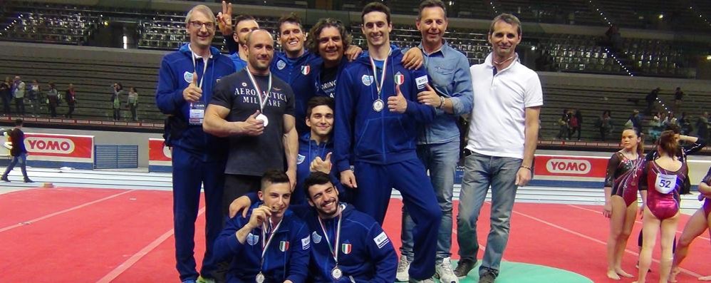 Torino - Secondo posto per la Pro Carate nel massimo campionato di ginnastica artistica maschile, allenata da Igor Cassina