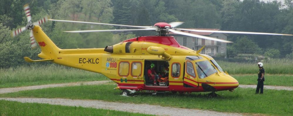 Incidente in superstrada, arriva l’elisoccorso