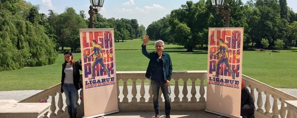 Ligabue ai giardini reali di Monza