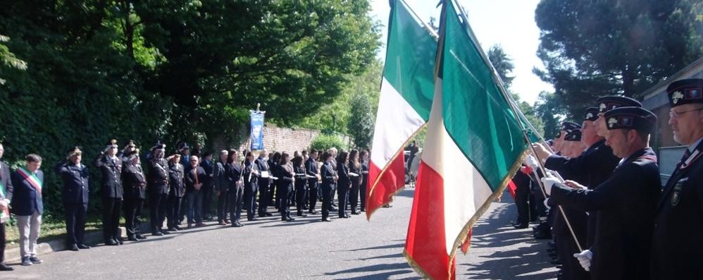 L’intitolazione sede Anc di Lentate sul Seveso al maresciallo D’Immè - Foto Marzorati