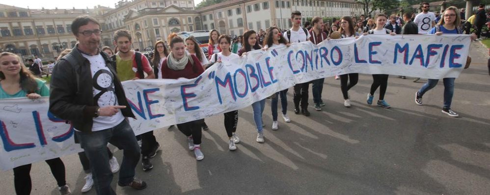 Monza, la marcia della legalità