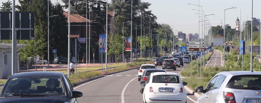 Monza, viale Lombardia