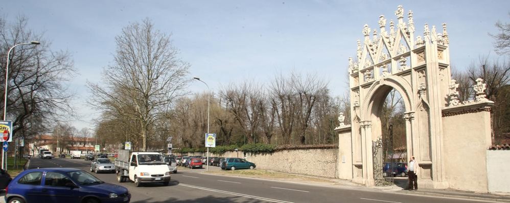 La zona di via Boccaccio a Monza