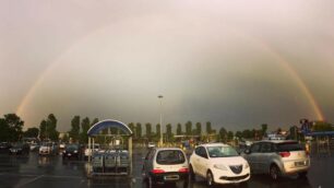 Monza e Brianza: le (vostre) foto dell’arcobaleno dopo il temporale