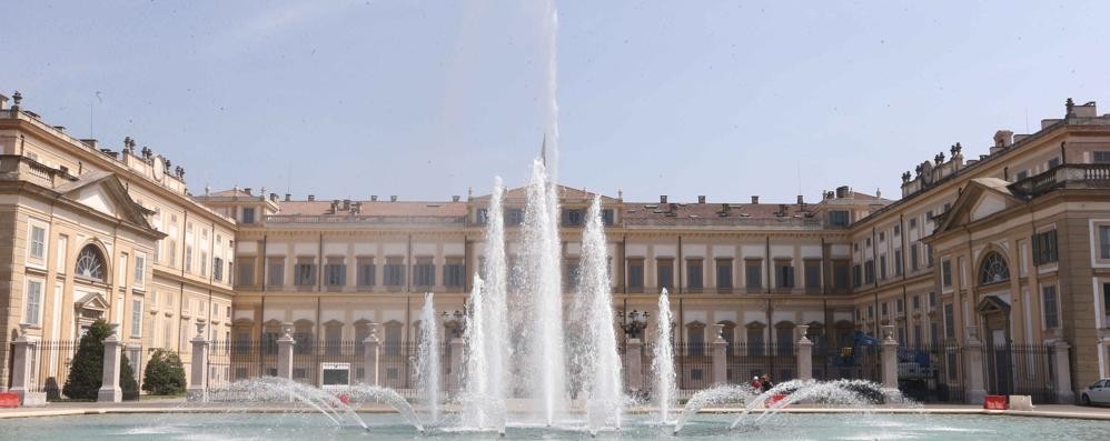 Monza Fontana villa reale