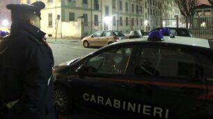 Un controllo notturno dei carabinieri