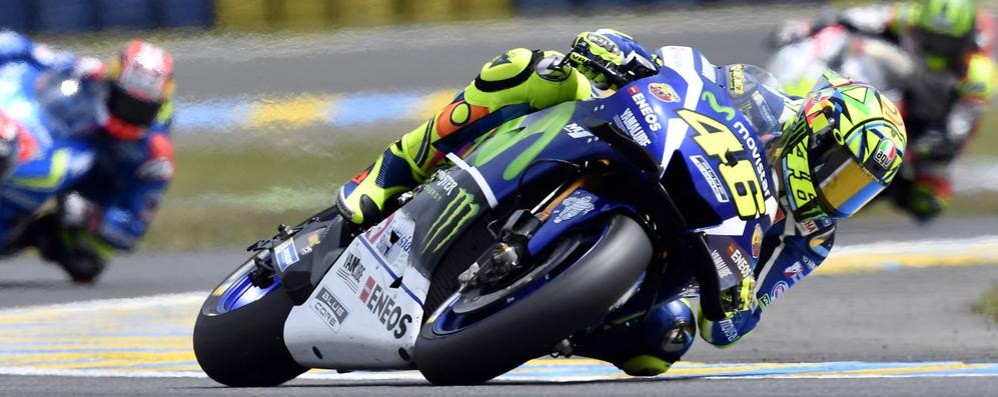 Valentino Rossi fuori al gp del Mugello