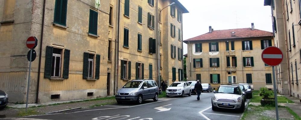 Le case del Villaggio Snia che hanno ospitato il fuggitivo