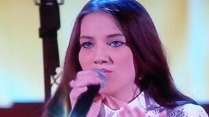 Beatrice Ferrantino a The Voice 2016 - Foto Taglia