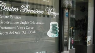 Il centro benessere derubato a Lissone