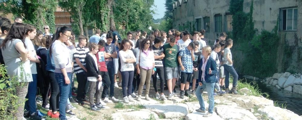 L’aula didattica sul fiume a Lentate sul Seveso - foto Cristina Marzorati