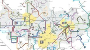Mappa trasporti pubblici z Monza e Brianza