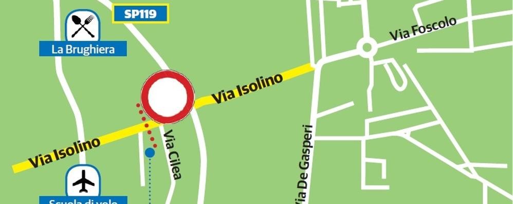 Cambia la viabilità a Senago: chiude via Isolino