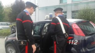 Un controllo dei carabinieri
