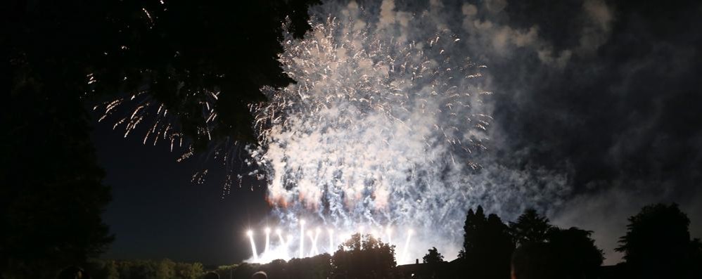 Fuochi d’artificio di San Giovanni a Monza