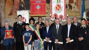 La consegna delle benemerenze a Lentate sul Seveso