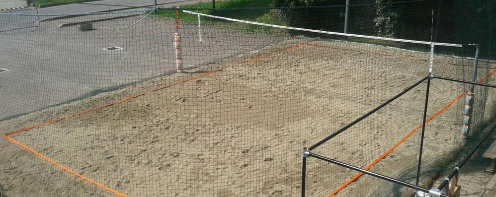 Mezzago, il campo da beach volley del Bloom