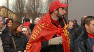 Una manifestazione di metalmeccanici