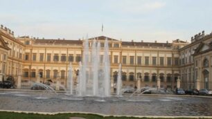 L’ingresso della Villa reale