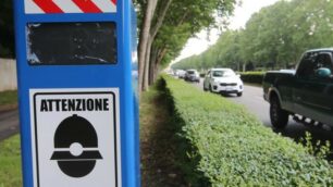 Monza, l’autovelox viale Cesare Battisti