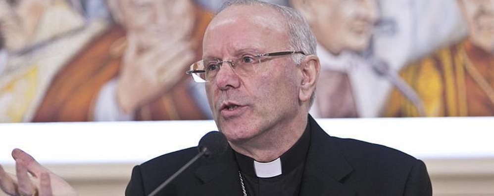 Monsignor Nunzio Galantino ospite a Monza - foto ufficio stampa Fondazione De Gasperi