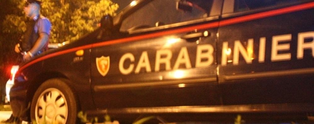 Sul posto i carabinieri