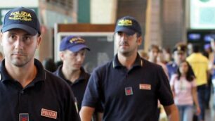 Polizia all’aeroporto di Malpensa
