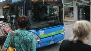 Un autobus delle linee urbane