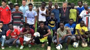 Allenamenti per il Torneo della pace 2016. In campo anche profughi e richiedenti asilo