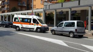 Arcore, investimento pedone in via Gilera - foto Boni