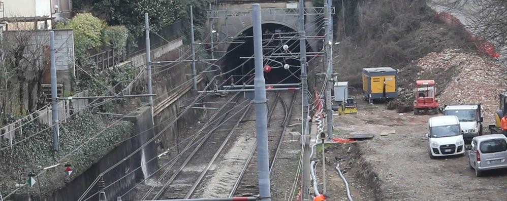 Monza, lavori ferrovia via San Gottardo