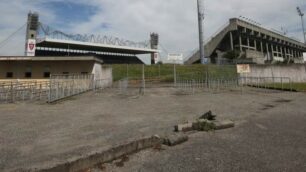 Monza :stadio Brianteo, esterno est