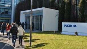 La sede vimercatese di Nokia