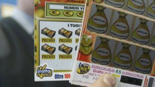 Alcuni tagliandi di Gratta e vinci