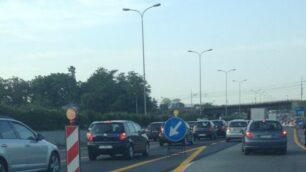 I lavori sulla Statale 36 a Desio