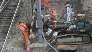 Monza Lavori ferrovia via San Gottardo