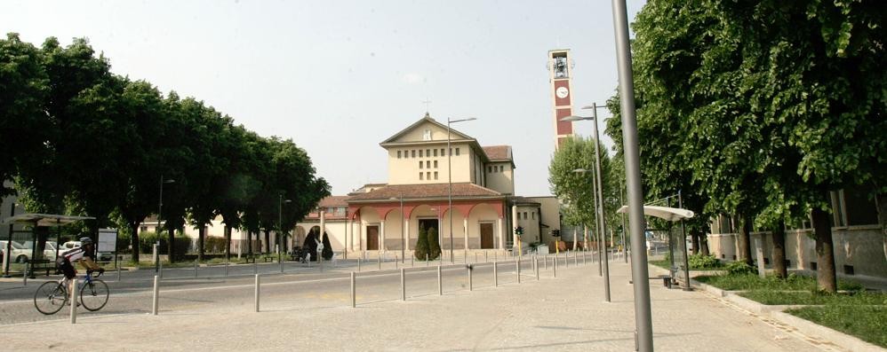 Monza, piazza Santa Caterina