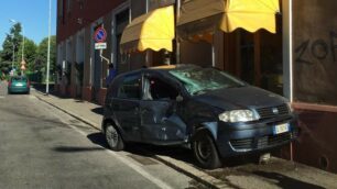 Monza, l’incidente in via Guerrazzi