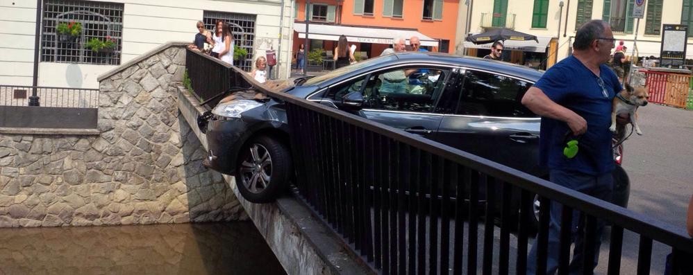 La scena dell’incidente