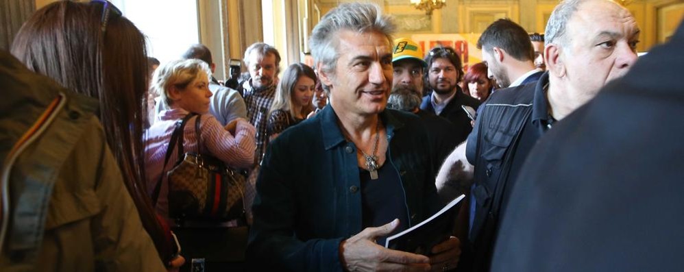 Monza, conferenza stampa presentazione concerto Ligabue