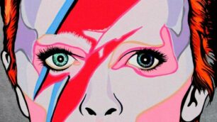 David Bowie secondo Andy Fluon: un particolare - foto Giuse Rossetti 2015