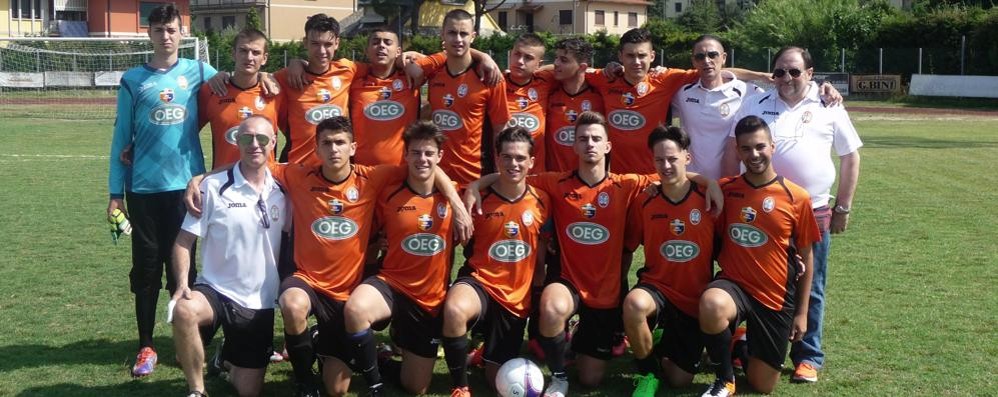 La squadra juniores del San Carlo Seregno campione d'Italia Csi ( foto Volonterio)