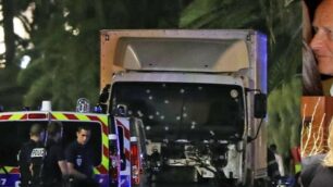 Nizza , il camion dell’attentato, Mario Casati e Maria Grazia Ascoli,  entrambi identificati- foto web