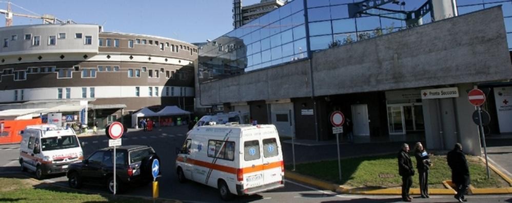 Il Pronto soccorso dell'ospedale San Gerardo di Monza (foto Redaelli)