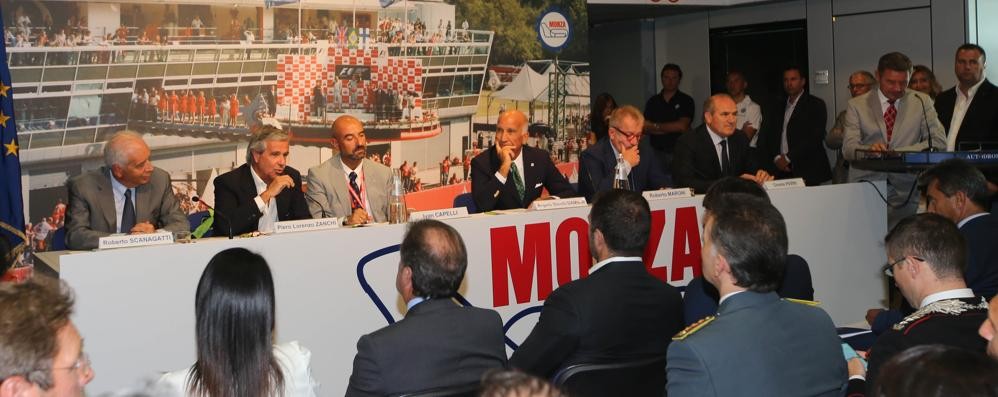 Monza Gran premio d Italia 2016 conferenza stampa presentazione