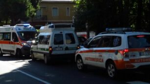 I soccorsi sul luogo dell’incidente