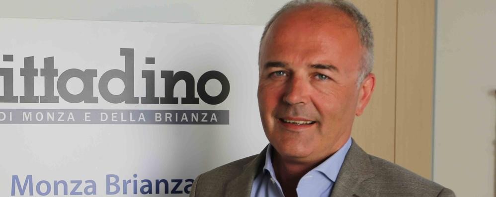 Il presidente del Monza Nicola Colombo