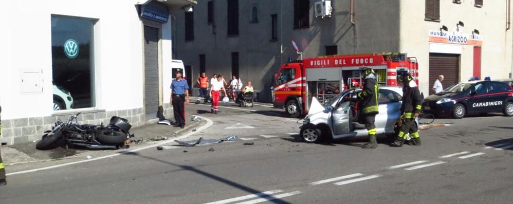 incidente nazionale dei giovi lentate sul seveso domenica 7 agosto