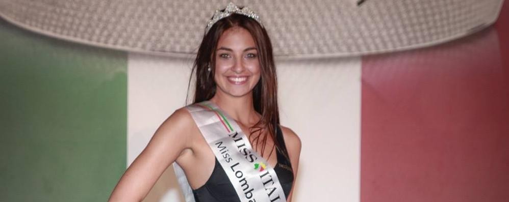 Martina Motta è Miss Lombardia 2016