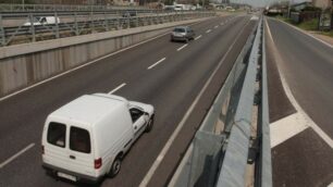 Monza, il sottopasso di viale delle Indistrie